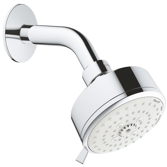 Palarie dus fix Grohe New Tempesta Cosmopolitan 100, Ø10 cm cu brat, 3 jeturi