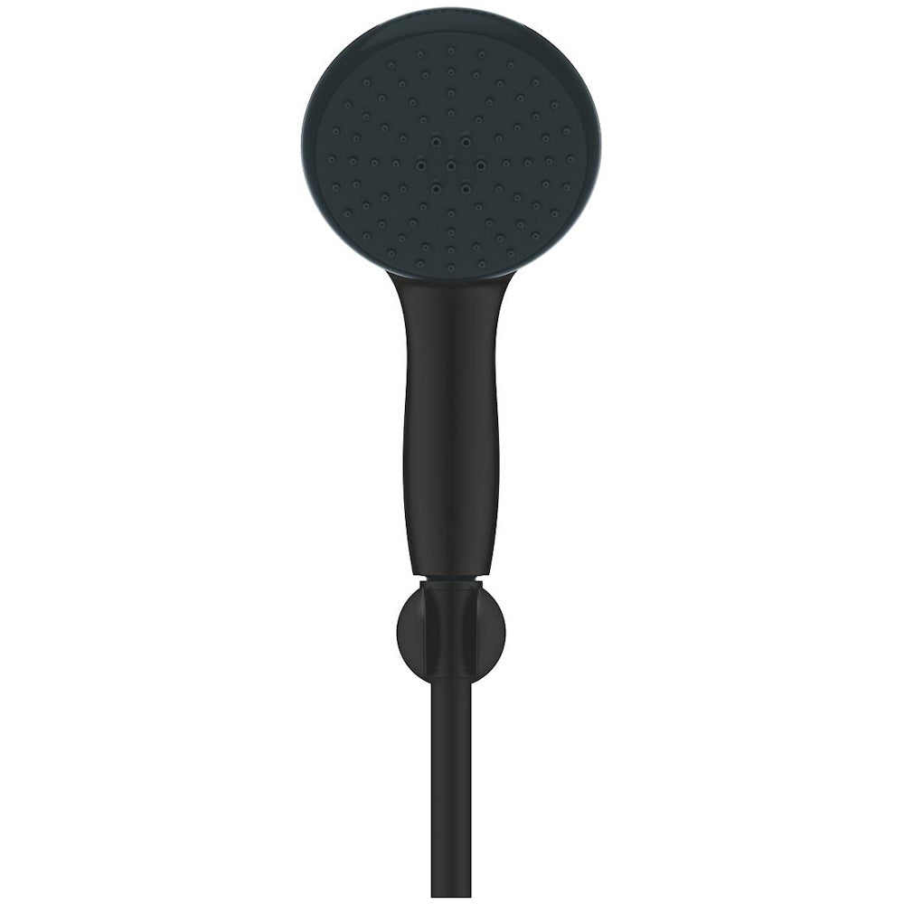 Grohe Tempesta 110 Set dus cu suport fix neajustabil, 2 jeturi negru mat