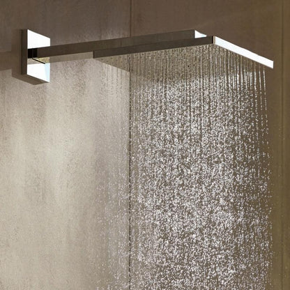 Palarie dus fix Hansgrohe Raindance E 300 Air, cu brat, montaj pe perete, 30x30 cm