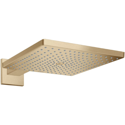Palarie dus fix Hansgrohe Raindance E 300, cu brat, bronz satinat