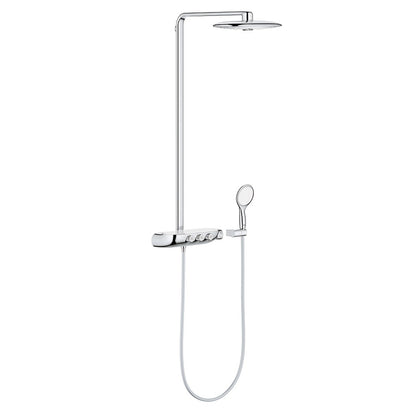 Coloana dus cu baterie si termostat Grohe Rainshower SmartControl 360 Duo