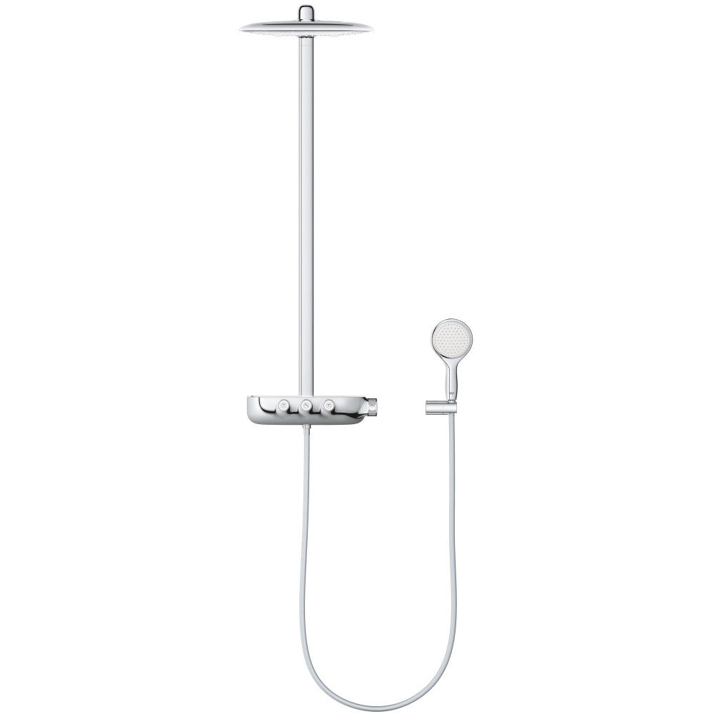 Coloana dus cu baterie si termostat Grohe Rainshower SmartControl 360 Duo