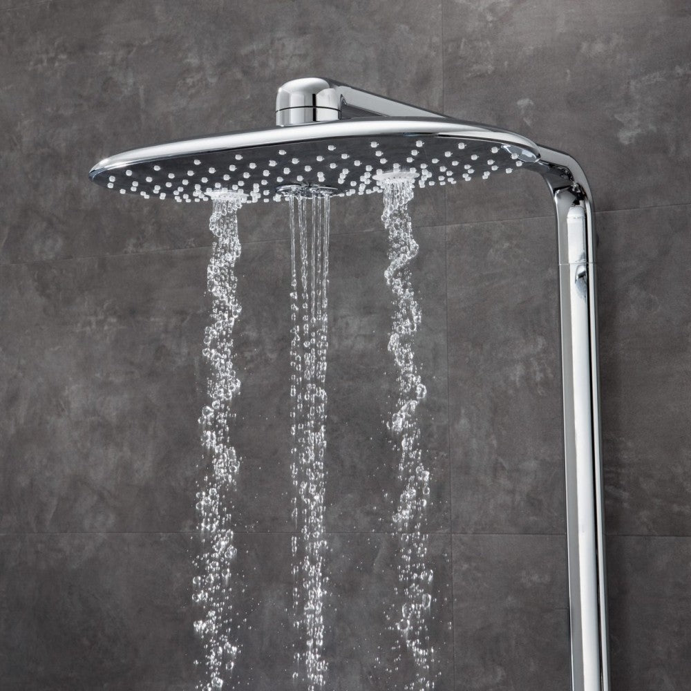 Coloana dus cu baterie si termostat Grohe Rainshower SmartControl 360 Duo
