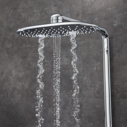 Coloana dus cu baterie si termostat Grohe Rainshower SmartControl 360 Duo