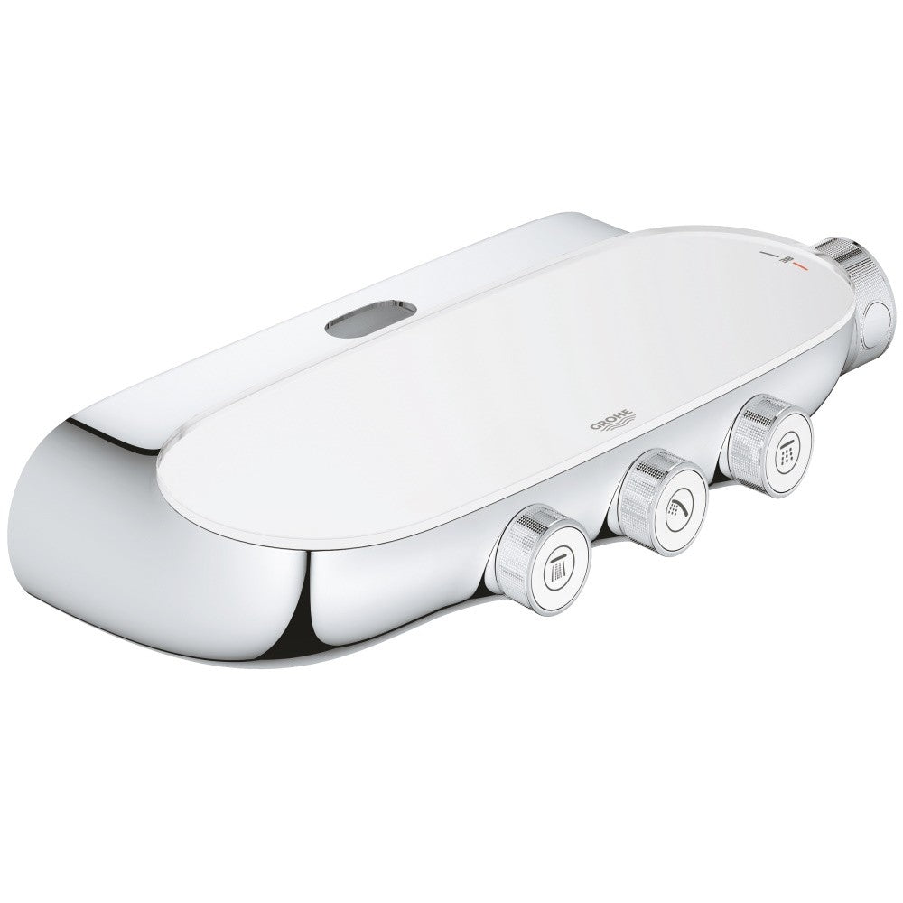 Coloana dus cu baterie si termostat Grohe Rainshower SmartControl 360 Duo