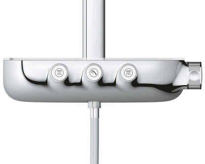 Coloana dus cu baterie si termostat Grohe Rainshower SmartControl 360 Duo