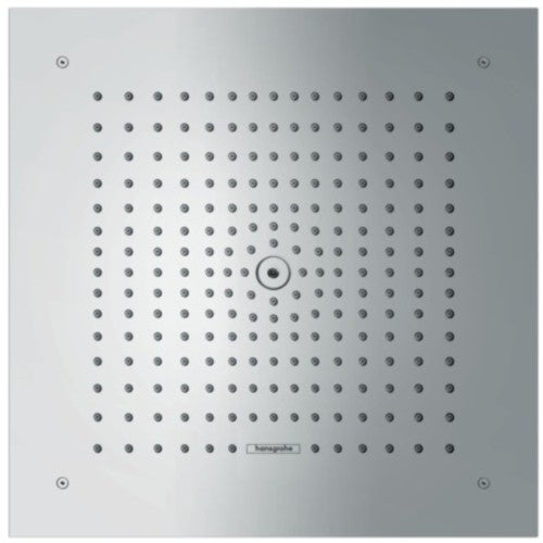 Palarie dus fix Hansgrohe Raindance E, 40x40 cm, montaj incastrat