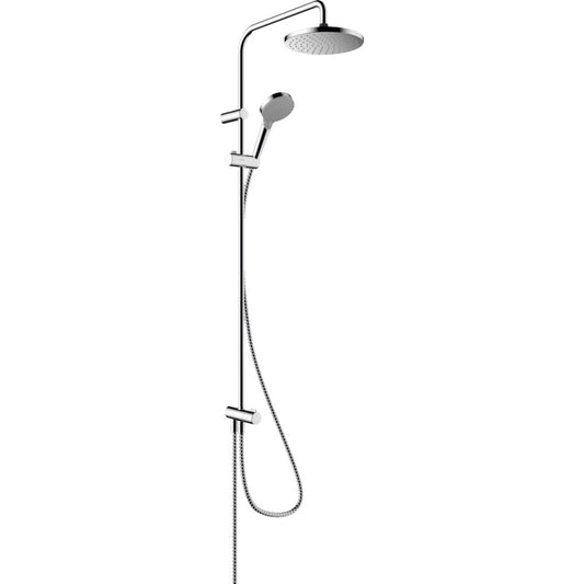 Coloana dus fara baterie Hansgrohe Vernis Blend Showerpipe 200, crom