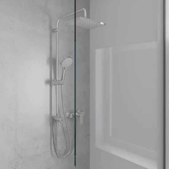 Palarie dus fix Hansgrohe Vernis Shape 230 1jet, 23x17 cm, crom