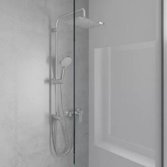 Palarie dus fix Hansgrohe Vernis Shape 230 1jet, 23x17 cm, crom