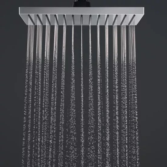 Palarie dus fix Hansgrohe Vernis Shape 230 1jet, 23x17 cm, crom
