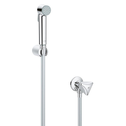 Grohe Tempesta-F Trigger 30 Dus igienic cu suport, robinet cu ventil de colt, furtun 150 cm, crom