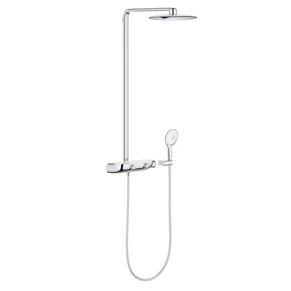 Coloana dus cu baterie si termostat Grohe Rainshower SmartControl 360 Mono