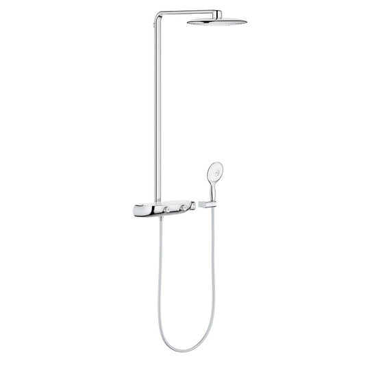 Coloana dus cu baterie si termostat Grohe Rainshower SmartControl 360 Mono