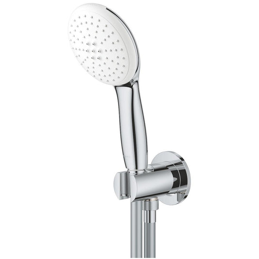 Grohe Tempesta 110 Set dus cu suport si cot iesire, 2 jeturi