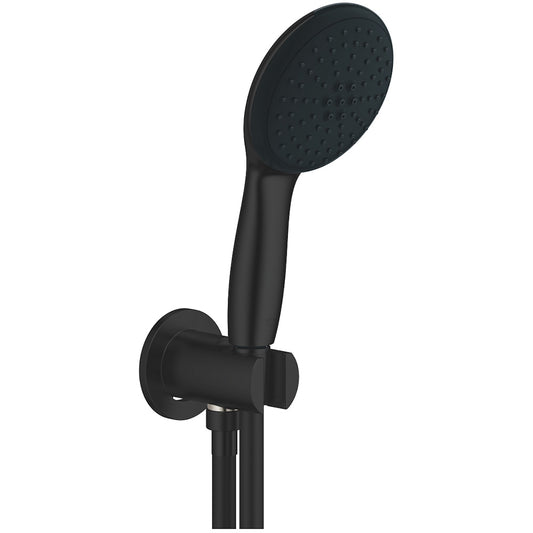 Grohe Tempesta 110 Set dus cu suport si cot iesire, 2 jeturi negru mat