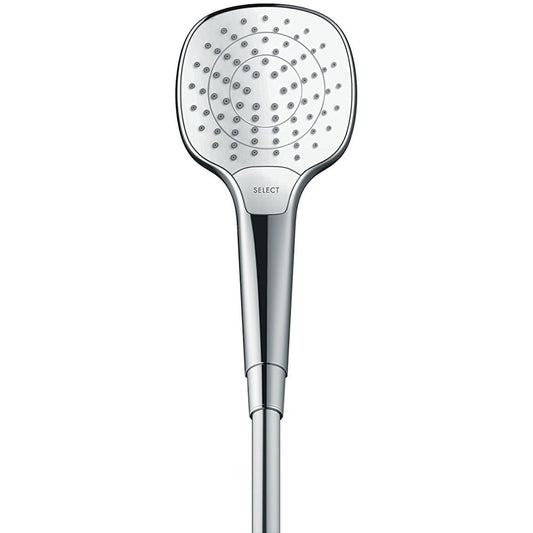 Hansgrohe Croma Select E Vario Set dus cu suport, furtun 125 cm, alb/crom