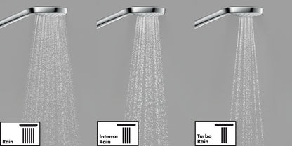 Hansgrohe Croma Select E Vario Set dus cu suport, furtun 125 cm, alb/crom