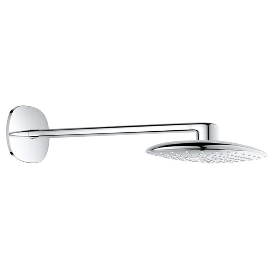 Palarie dus fix Grohe Rainshower 360 Mono, cu brat 36x22 cm, crom