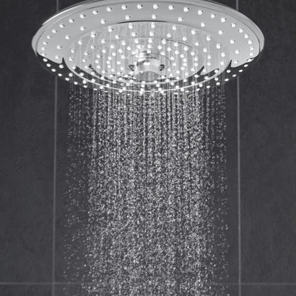 Palarie dus fix Grohe Euphoria 260, Ø26 cm cu brat, montaj pe perete