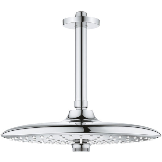 Palarie dus fix Grohe Euphoria 260, Ø26 cm cu brat, montaj pe tavan