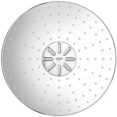Palarie dus fix Grohe Rainshower 310 SmartActive, Ø31 cm cu brat, montaj pe perete, crom