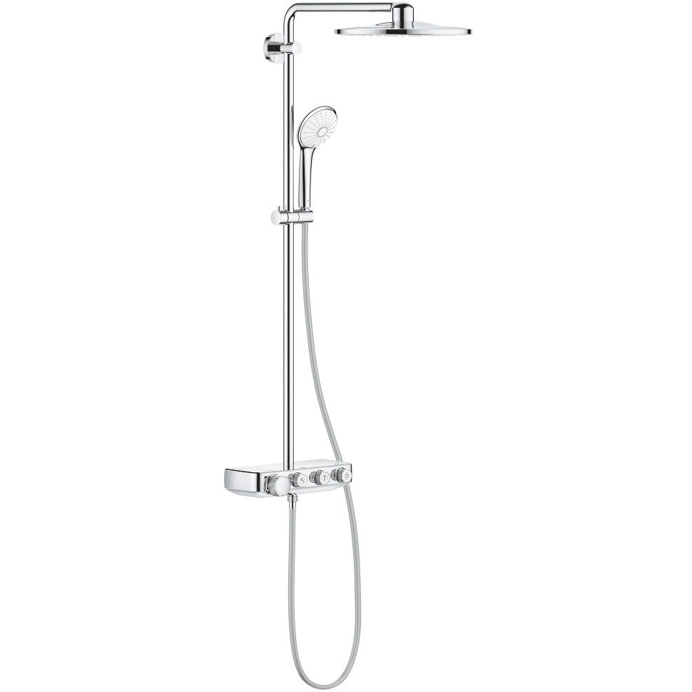 Coloana dus cu baterie si termostat Grohe Euphoria SmartControl 310 Duo