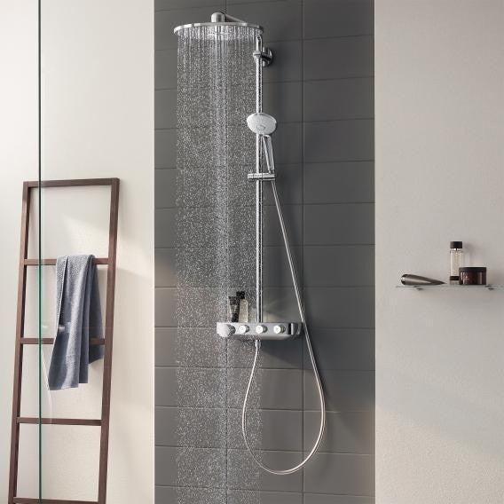 Coloana dus cu baterie si termostat Grohe Euphoria SmartControl 310 Duo