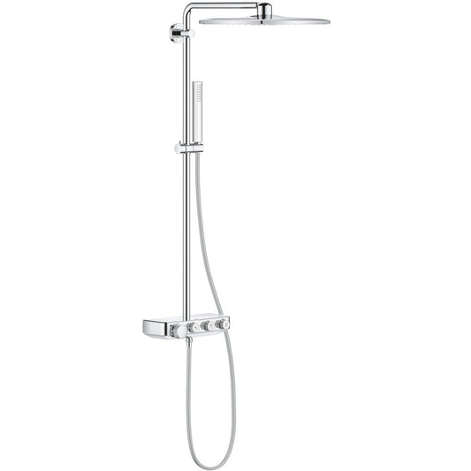 Coloana dus cu baterie si termostat Grohe Euphoria SmartControl 310 Cube Duo