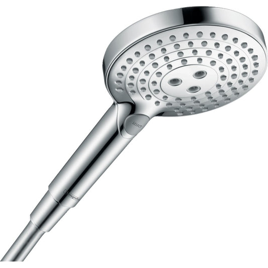Para dus Hansgrohe Raindance Select S cu 3 jeturi, crom