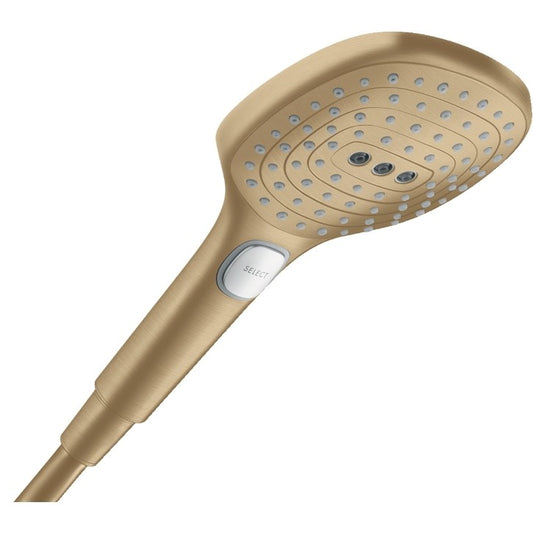 Para dus Hansgrohe Raindance Select E 120 cu 3 jeturi, bronz satinat