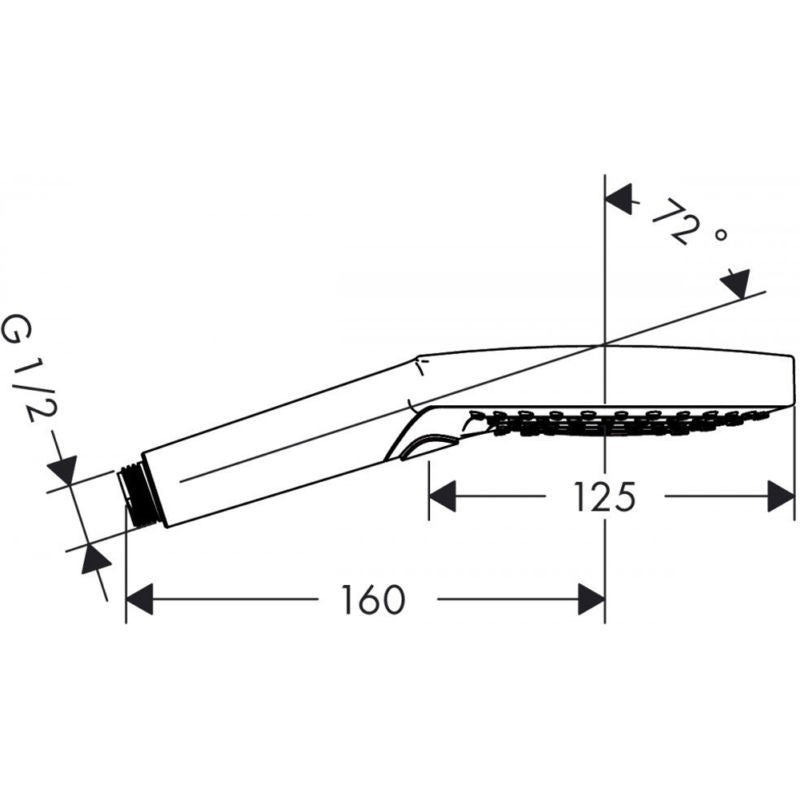 Para dus Hansgrohe Raindance Select S 120 3jet
