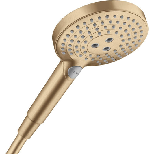 Para dus Hansgrohe Raindance Select S 120 cu 3 functii, bronz satinat