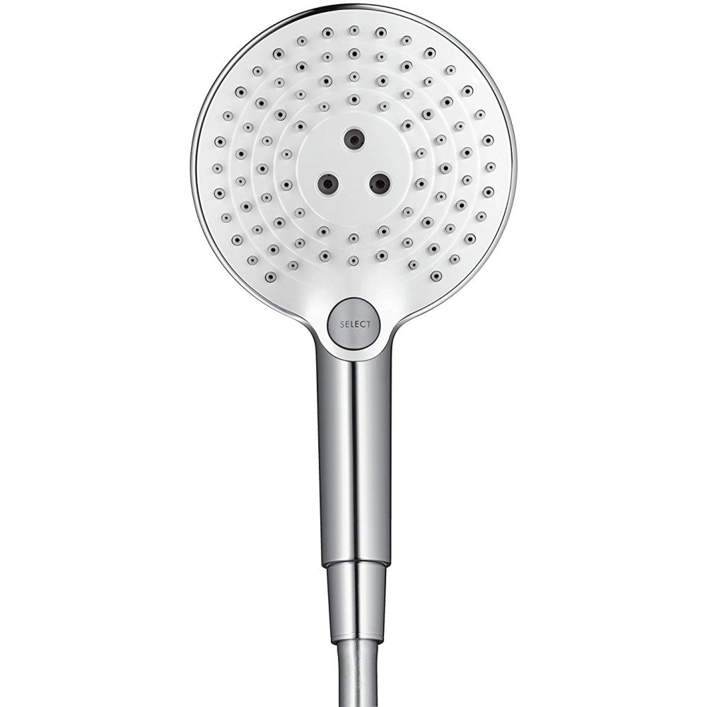 Para dus Hansgrohe Raindance Select S 120 3jet alb/crom