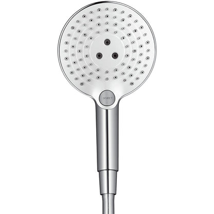 Para dus Hansgrohe Raindance Select S 120 3jet alb/crom