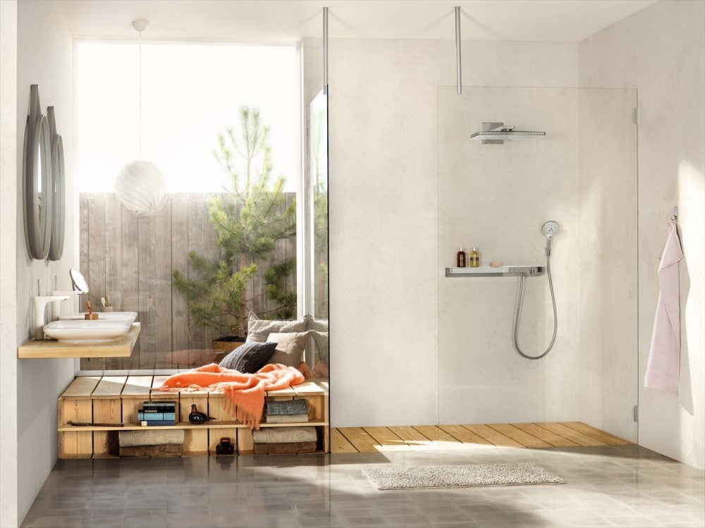 Para dus Hansgrohe Raindance Select S 120 3jet alb/crom