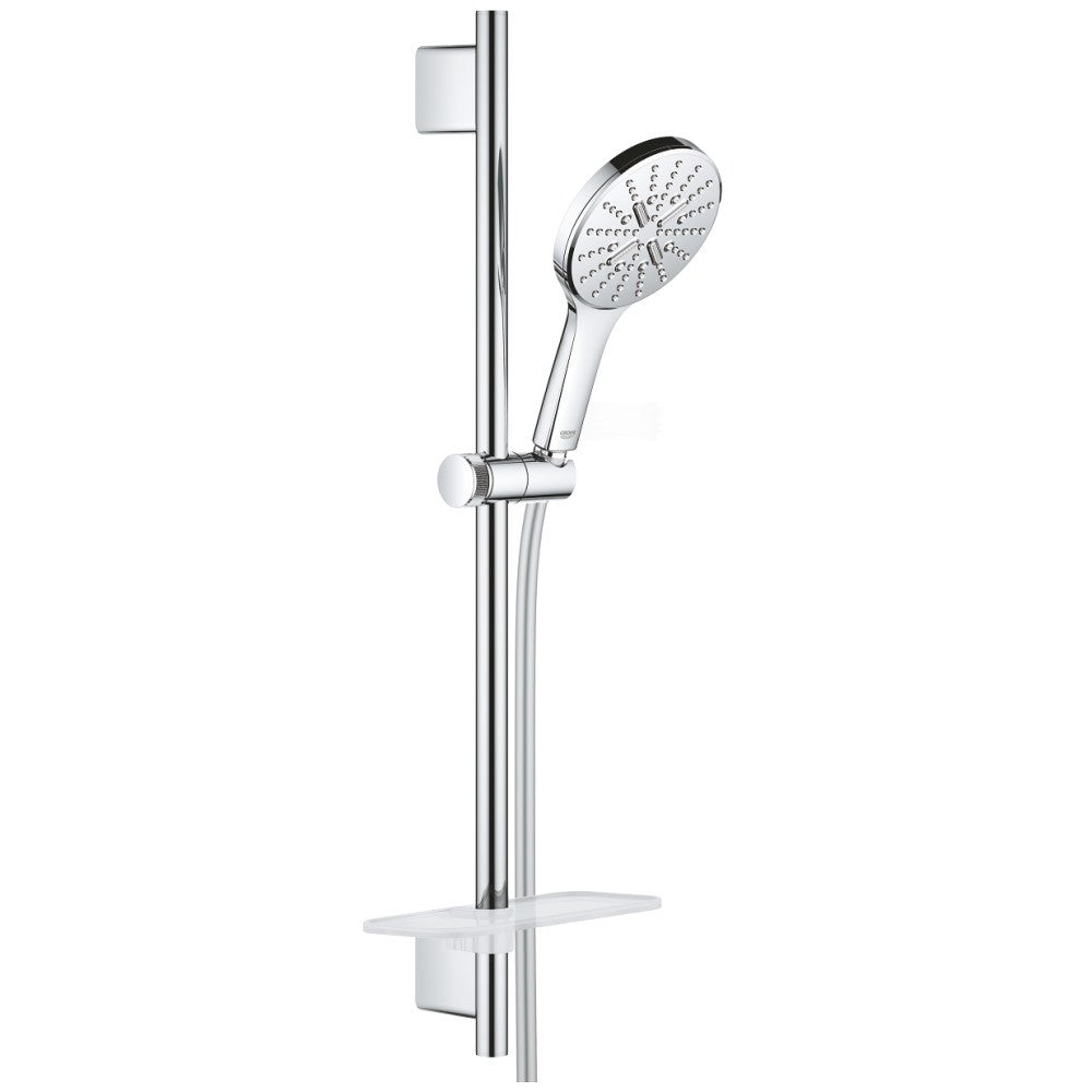 Grohe Rainshower SmartActive 130 Set dus cu bara 60 cm si savoniera, crom