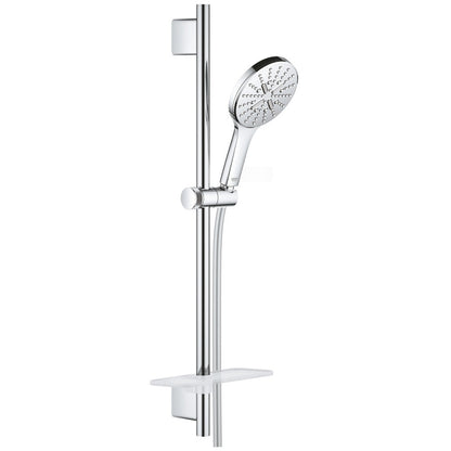 Grohe Rainshower SmartActive 130 Set dus cu bara 60 cm si savoniera, crom