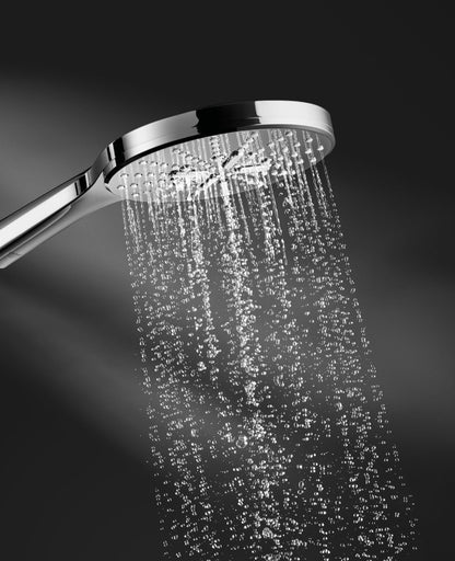 Grohe Rainshower Eco SmartActive 130 Set dus cu bara 90 cm si savoniera, crom