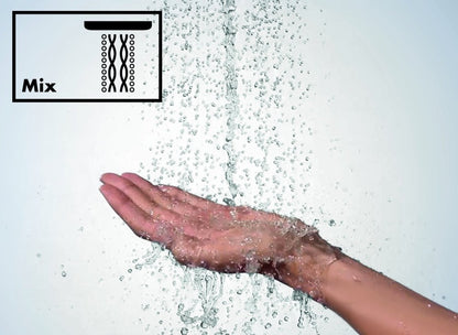 Para dus Hansgrohe Raindance Select E 150 3jet alb/crom