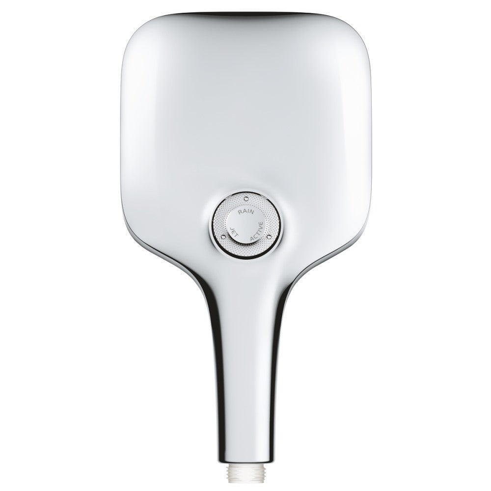 Para dus Grohe Rainshower Eco 6.6 SmartActive 130 Cube cu 3 jeturi, crom