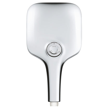 Para dus Grohe Rainshower Eco 6.6 SmartActive 130 Cube cu 3 jeturi, crom
