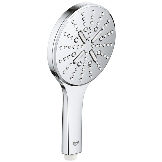 Para dus Grohe Rainshower Eco SmartActive 130 cu 3 jeturi, crom