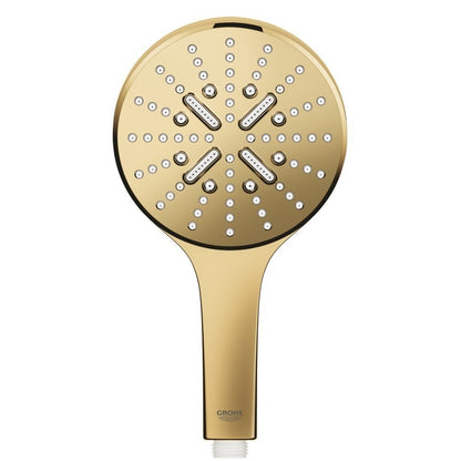 Set promo Sistem dus incastrat fara termostat Grohe Rainshower, auriu