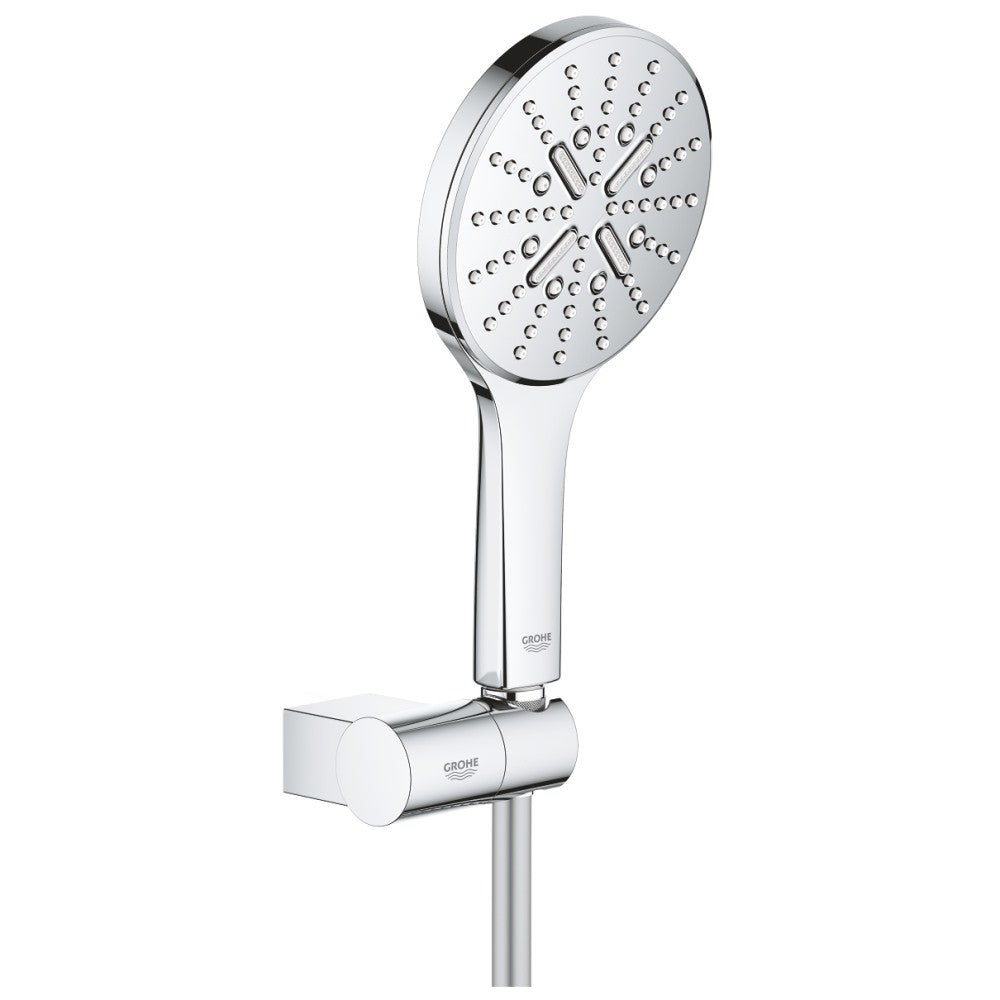 Grohe Rainshower Eco SmartActive 130 Set dus cu suport reglabil, crom