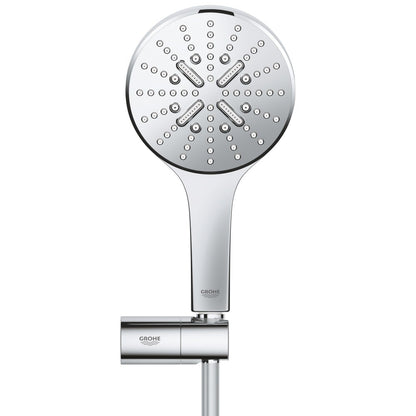 Grohe Rainshower Eco SmartActive 130 Set dus cu suport reglabil, crom