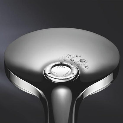 Grohe Rainshower Eco SmartActive 130 Set dus cu suport reglabil, crom