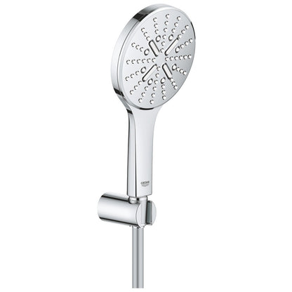Grohe Rainshower Eco SmartActive 130 Set dus cu suport fix, crom