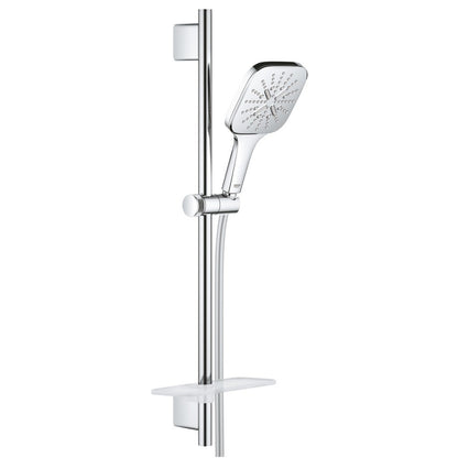 Grohe Rainshower SmartActive 130 Cube Set dus cu bara 60 cm si savoniera, crom