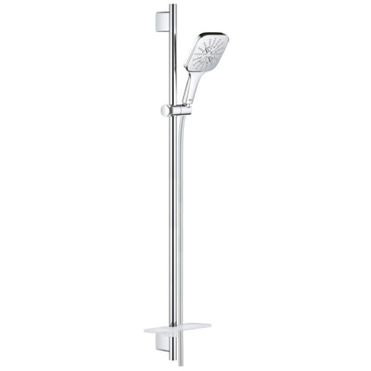 Grohe Rainshower SmartActive 130 Cube Set dus cu bara 90 cm si savoniera, crom